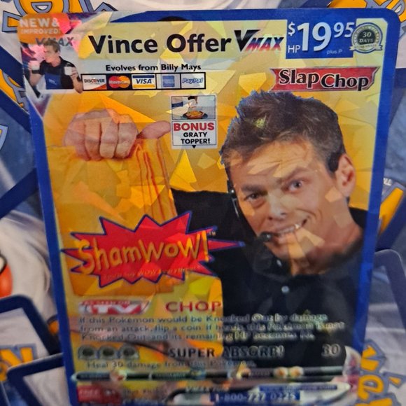 Vince Offer Pokemon Card - Sham Wow Guy - Picture 3 of 4